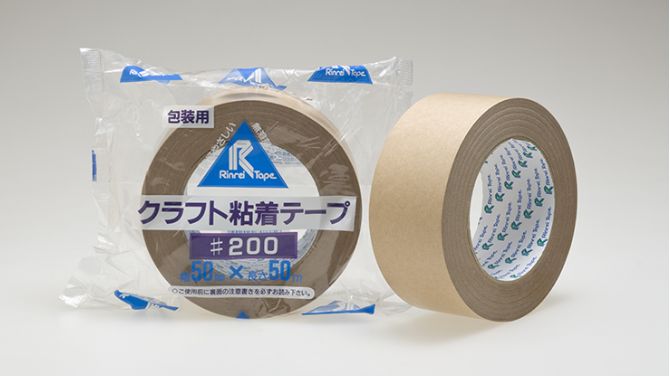 リンレイテープ製 和紙マスキングテープ ＃121  50mm×18m 1箱(200巻入) - 1